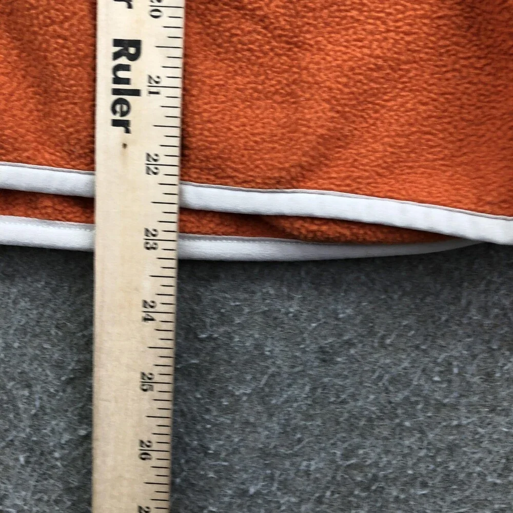 Craghoppers Jacket Womens Small Orange Half Zip Fleece Hiking Pullover Top - Picture 10 of 10